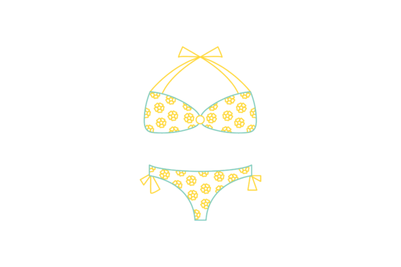 A Complete Guide to the Color Stripe Floral Bikini Design Bundle