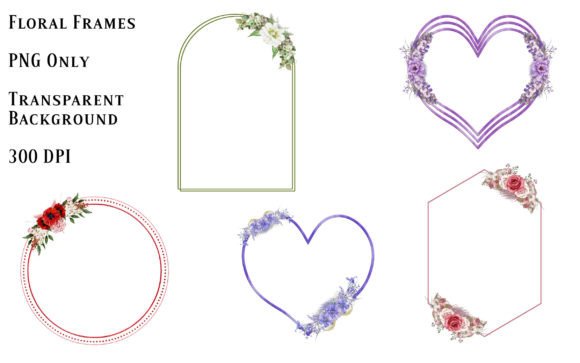 Floral Frames Vol 12: Elevating Your Digital Design Projects