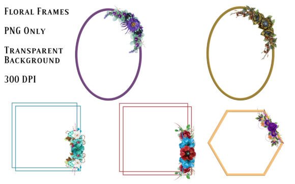 Floral Frames Vol Four: A Strategic Asset for Your Visual Communications