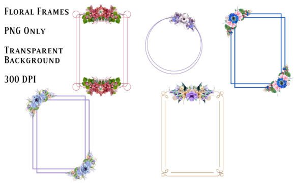 Floral Frames Vol Nine: Your Creative Toolkit for Professional and Personal Projects