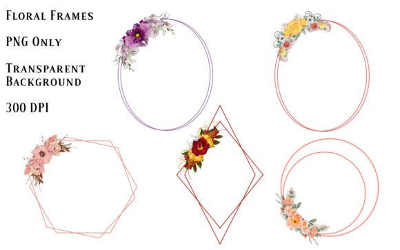 Floral Frames Vol Six for Cards, Invitations, and Covers