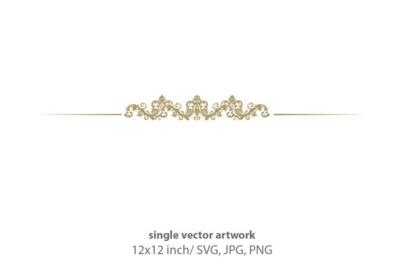Gold Floral Frame with Damask Pattern: A Strategic Digital Asset for Modern Creators