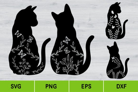 The Floral Cat SVG File: A Strategic Asset for Creatives and Businesses
