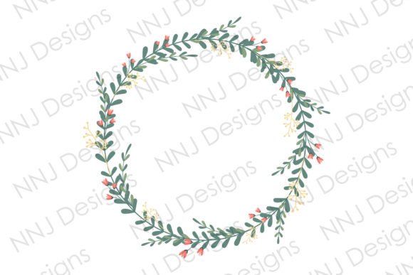 The Floral Wreath Border Frame: A Symbol of Modern Digital Elegance
