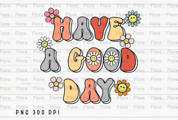 The Have a Good Day Floral Smiley Face PNG: A Digital Design Evaluation
