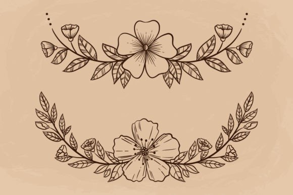 The Practical Value of a Vintage Floral Frame Vector