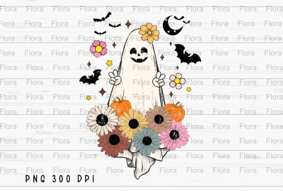 The Rise of Digital Art Assets: Understanding the Hippie Halloween Ghost Floral Spooky PNG