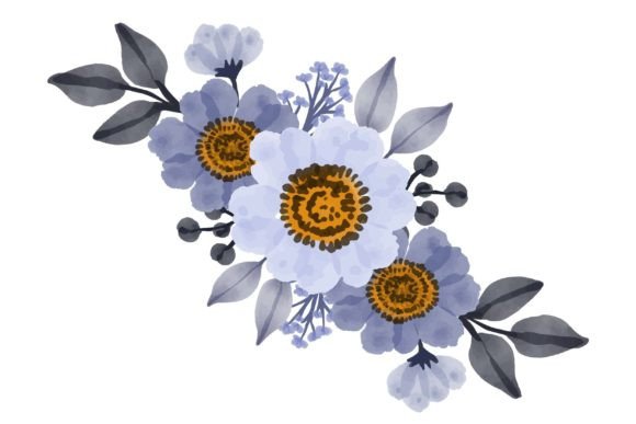 The Subtle Power of Grey Watercolor Florals in Modern Design