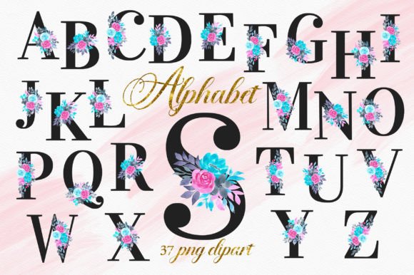 Unlocking Creativity with the Fairytale Floral Alphabet Numbers Collection